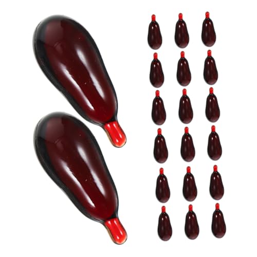 TOYANDONA 20 Stück Realistische Fake Blutkapseln für Mund Schaurige Party Requisiten für Halloween Cosplay und Make Up TOYANDONA 20 Stück Realistische Fake Blutkapseln für Mund Schaurige Party Requisiten für Halloween Cosplay und Make Up von TOYANDONA