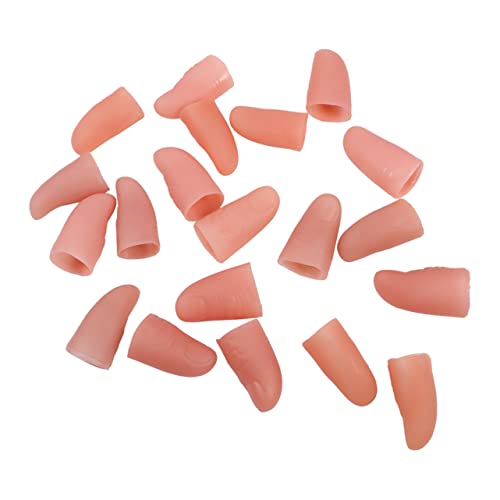 TOYANDONA Leuchtende Gefälschte Halloween-Finger 20 Stück Simulierte Fingerhandschuhe Für Gaming-Trick-Requisiten Für Cosplay-Events TOYANDONA Leuchtende Gefälschte Halloween-Finger 20 Stück Simulierte Fingerhandschuhe Für Gaming-Trick-Requisiten Für Cosplay-Events von TOYANDONA