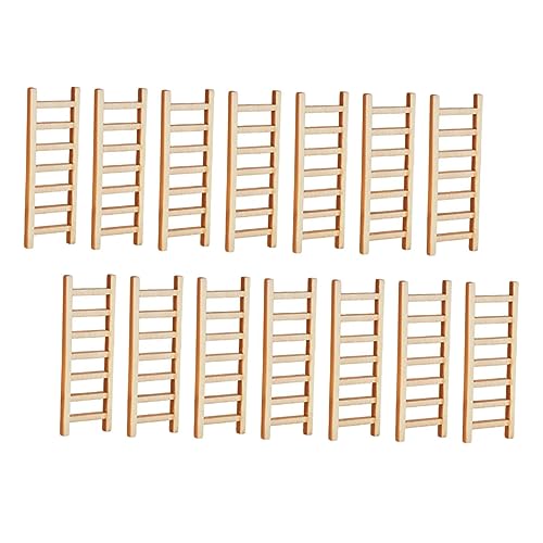 TOYANDONA 20-teilige Mini-leitermodelle Holzdekor Für Tischlandschaft Bonsai- -Set von TOYANDONA
