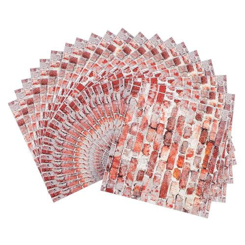 TOYANDONA 20stücke Selbstklebende Vintage Tapeten Für Miniatur Wandaufkleber Geeignet Für Kreative Wohnaccessoires Und Dekoration Von Mini-häusern TOYANDONA 20stücke Selbstklebende Vintage Tapeten Für Miniatur Wandaufkleber Geeignet Für Kreative Wohnaccessoires Und Dekoration Von Mini-häusern von TOYANDONA