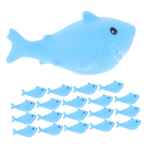 TOYANDONA 20 Stück Teiliges Badespielzeug für Weiche Geräuschvolle Haifigur für Spaß Beim Baden für Kleinkinder und Babybadespaß TOYANDONA 20 Stück Teiliges Badespielzeug für Weiche Geräuschvolle Haifigur für Spaß Beim Baden für Kleinkinder und Babybadespaß von TOYANDONA