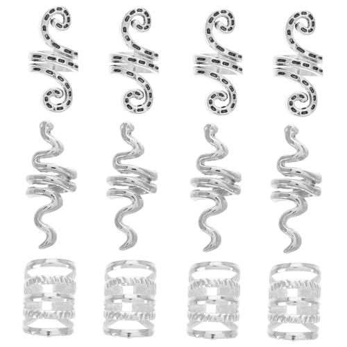 TOYANDONA 20 Stück Teiliges Haarschmuck für Zöpfe aus Metall Silberne Dreadlocks Ringe für Frauen DIY Haarperlen Charms Langlebige und Formstabile Haarschmuck Ringe für Geflochtene Frisuren TOYANDONA 20 Stück Teiliges Haarschmuck für Zöpfe aus Metall Silberne Dreadlocks Ringe für Frauen DIY Haarperlen Charms Langlebige und Formstabile Haarschmuck Ringe für Geflochtene Frisuren von TOYANDONA