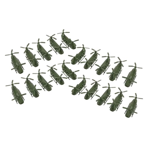 TOYANDONA 20 Stück Teiliges Hubschrauber aus Robustem Detailreiche Flugzeugmodelle für Jungen und Mädchen Sammel und Dekorationsset für Kinderzimmer und Sandtisch TOYANDONA 20 Stück Teiliges Hubschrauber aus Robustem Detailreiche Flugzeugmodelle für Jungen und Mädchen Sammel und Dekorationsset für Kinderzimmer und Sandtisch von TOYANDONA