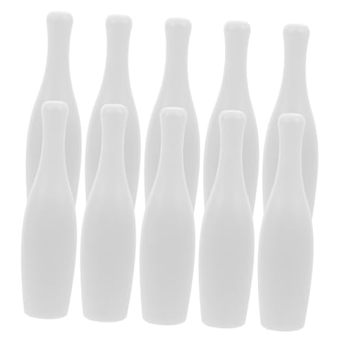 TOYANDONA 20 Stück Teiliges Mini Bowling Ersatzkugeln Tischspiel Zubehör Langlebige Weiße Bowlingkugeln für Mini Bowling Game Sicher und Wiederverwendbar für Büro und Party TOYANDONA 20 Stück Teiliges Mini Bowling Ersatzkugeln Tischspiel Zubehör Langlebige Weiße Bowlingkugeln für Mini Bowling Game Sicher und Wiederverwendbar für Büro und Party von TOYANDONA