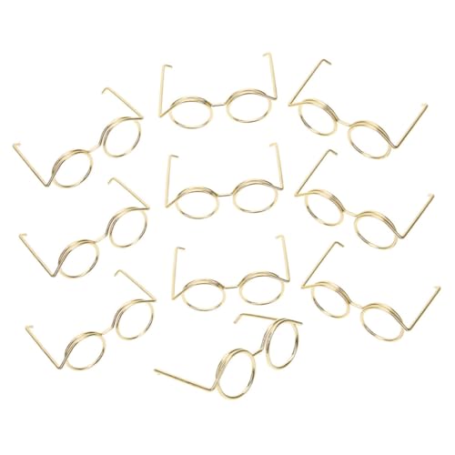 TOYANDONA 20 Stück Teiliges Mini Puppenbrillen ohne Gläser Langlebige Drahtfassung Modische Puppenaccessoires für DIY Kostüme und Fotoshootings Geeignet für Mini Dolls und Spielspaß TOYANDONA 20 Stück Teiliges Mini Puppenbrillen ohne Gläser Langlebige Drahtfassung Modische Puppenaccessoires für DIY Kostüme und Fotoshootings Geeignet für Mini Dolls und Spielspaß von TOYANDONA