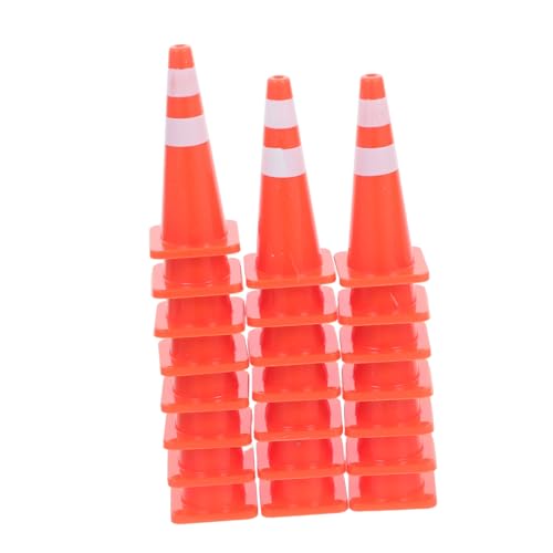 TOYANDONA 20 Stück Teiliges Mini Verkehrsleitkegel Set Pädagogisches Baustellen für Handliche Verkehrszeichen und Straßenbarrieren Fördert Motorik und Koordination Vielseitig als und TOYANDONA 20 Stück Teiliges Mini Verkehrsleitkegel Set Pädagogisches Baustellen für Handliche Verkehrszeichen und Straßenbarrieren Fördert Motorik und Koordination Vielseitig als und von TOYANDONA