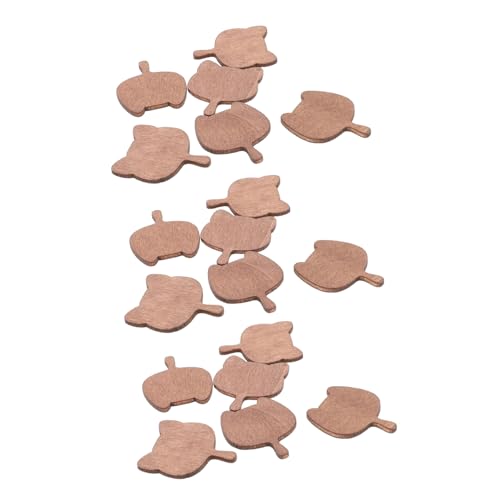 TOYANDONA 20 Stück Teiliges Miniatur Holz Schneidebrett für Puppenhaus Kindgerechte Mini Küchenaccessoires Vielseitig Einsetzbar für Kreative Rollenspiele und Detailreiche Puppenhausmöbel von TOYANDONA