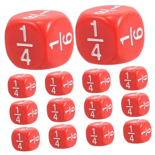 TOYANDONA 20stücke Acryl Bruchwürfel Für Junge Mädchen Abgerundete Ecken Zum Üben Von Addition Subtraktion Multiplikation Und Division Für Mathematikunterricht TOYANDONA 20stücke Acryl Bruchwürfel Für Junge Mädchen Abgerundete Ecken Zum Üben Von Addition Subtraktion Multiplikation Und Division Für Mathematikunterricht von TOYANDONA