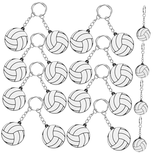TOYANDONA 20 Stück Teiliges PVC Volleyball Schlüsselanhänger Leichte und Kompakte Sport Schlüsselanhänger als Partygeschenke und Taschenanhänger Langlebig und Vielseitig für Rucksäcke und TOYANDONA 20 Stück Teiliges PVC Volleyball Schlüsselanhänger Leichte und Kompakte Sport Schlüsselanhänger als Partygeschenke und Taschenanhänger Langlebig und Vielseitig für Rucksäcke und von TOYANDONA