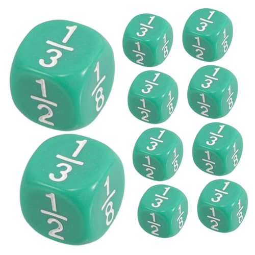TOYANDONA 20 Stück Teiliges Runde Ecken Bruchzahlenwürfel Robuste Mathewürfel für Interaktives Lernspiel Klassenzimmer und Zuhause Geburtstag Party Favor TOYANDONA 20 Stück Teiliges Runde Ecken Bruchzahlenwürfel Robuste Mathewürfel für Interaktives Lernspiel Klassenzimmer und Zuhause Geburtstag Party Favor von TOYANDONA