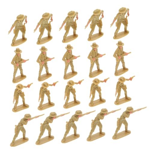 TOYANDONA 20 Stück Teiliges Western Cowboy Figuren Hohe Kunststoff Modelle Detailreiche Western Cowboy Miniaturen für Sandtisch Layout Puppenhaus Dekoration Rollenspiel und TOYANDONA 20 Stück Teiliges Western Cowboy Figuren Hohe Kunststoff Modelle Detailreiche Western Cowboy Miniaturen für Sandtisch Layout Puppenhaus Dekoration Rollenspiel und von TOYANDONA