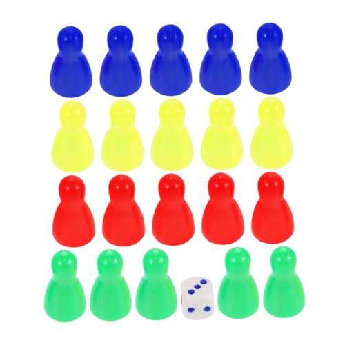 TOYANDONA 20 Stück Tischwürfelspiel Tischmarker Schachbrett Zubehör Tabletop-spielkomponente Token Für Brettspiele Schach Ersatz Schach Für Brettspiel Würfelbecher Aus Kunststoff Plastik TOYANDONA 20 Stück Tischwürfelspiel Tischmarker Schachbrett Zubehör Tabletop-spielkomponente Token Für Brettspiele Schach Ersatz Schach Für Brettspiel Würfelbecher Aus Kunststoff Plastik von TOYANDONA