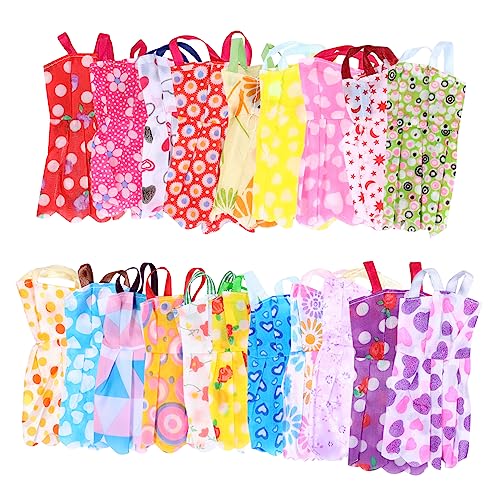 TOYANDONA 20 Stück Zubehör zum Ankleiden von Puppen 29cm Puppenkleid Spielkleidung anziehen Puppe verkleiden Sich Kleidung Puppenkleidung für Puppenoutfits Stoff von TOYANDONA