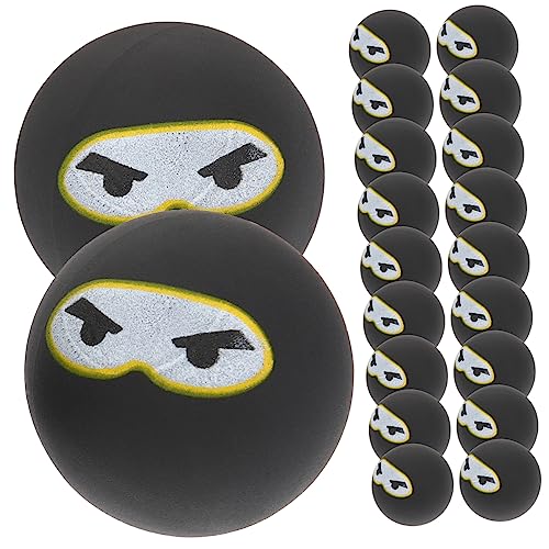 TOYANDONA 20 Stück hüpfendes Ballspielzeug Kind für Geburtstagsfeier Ninja-Geburtstagsparty- Gummi Schwarz TOYANDONA 20 Stück hüpfendes Ballspielzeug Kind für Geburtstagsfeier Ninja-Geburtstagsparty- Gummi Schwarz von TOYANDONA