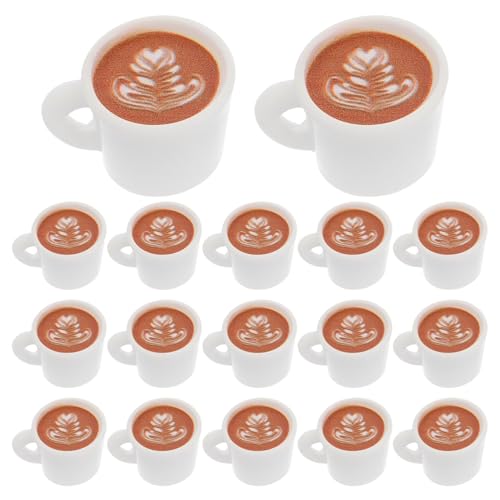 TOYANDONA 20 Stücke Puppenhaus Kaffeetasse Miniatur Teetassen Für Puppenhaus Landschaft Requisiten Tasse Für Puppenhaus Lebensmittel Zubehör Miniatur Kaffee Shop Decor TOYANDONA 20 Stücke Puppenhaus Kaffeetasse Miniatur Teetassen Für Puppenhaus Landschaft Requisiten Tasse Für Puppenhaus Lebensmittel Zubehör Miniatur Kaffee Shop Decor von TOYANDONA