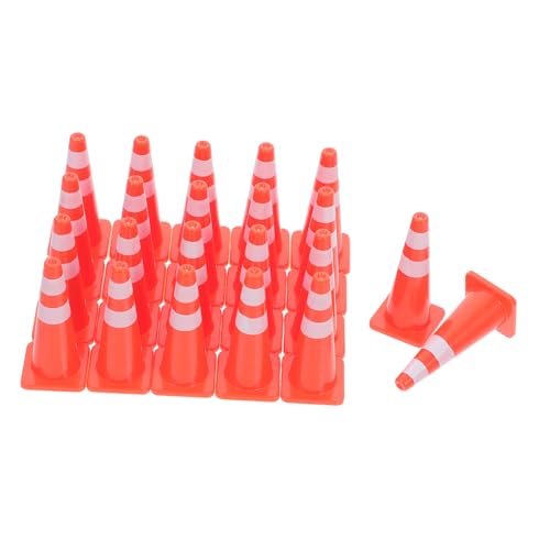 TOYANDONA 20 Teiliges Set Mit Straßensperren Requisiten Verkehrsschilder Für Spielschilder Baustellenspielzeug BAU Lernspielzeug Kinderspielschilder Bauschilder TOYANDONA 20 Teiliges Set Mit Straßensperren Requisiten Verkehrsschilder Für Spielschilder Baustellenspielzeug BAU Lernspielzeug Kinderspielschilder Bauschilder von TOYANDONA
