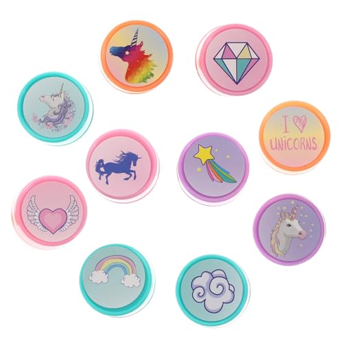 TOYANDONA 20-teiliges Set Einhorn-siegel Briefmarken Cartoon-Stempel Cartoon-siegelstempel Lustige Stempel Für Kinderstampfer Stampers Partygeschenke Plastik TOYANDONA 20-teiliges Set Einhorn-siegel Briefmarken Cartoon-Stempel Cartoon-siegelstempel Lustige Stempel Für Kinderstampfer Stampers Partygeschenke Plastik von TOYANDONA