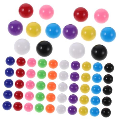 TOYANDONA 200 Stück Bunte Spielkugeln für Matheunterricht Robust Langlebig Farbige Kunststoffbälle für Marmorbahn Farbensortierung Lernspiel Zubehör TOYANDONA 200 Stück Bunte Spielkugeln für Matheunterricht Robust Langlebig Farbige Kunststoffbälle für Marmorbahn Farbensortierung Lernspiel Zubehör von TOYANDONA