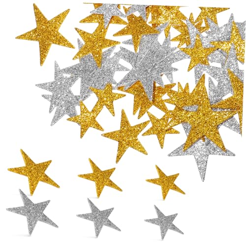 TOYANDONA 200 Stück Pentagramm-Aufkleber bastelsets für Sternaufkleber zum Basteln Weihnachtsaufkleber Glänzender Aufkleber Sternenflecken Planeten-Aufkleber Eva TOYANDONA 200 Stück Pentagramm-Aufkleber bastelsets für Sternaufkleber zum Basteln Weihnachtsaufkleber Glänzender Aufkleber Sternenflecken Planeten-Aufkleber Eva von TOYANDONA