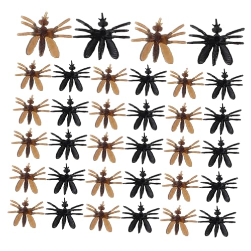 TOYANDONA 200 Stück Realistische Mückenfiguren Insektenmodell für Lernhilfe und Halloween Streich Dekorationen Tragbar Kompakt für Partyspaß von TOYANDONA