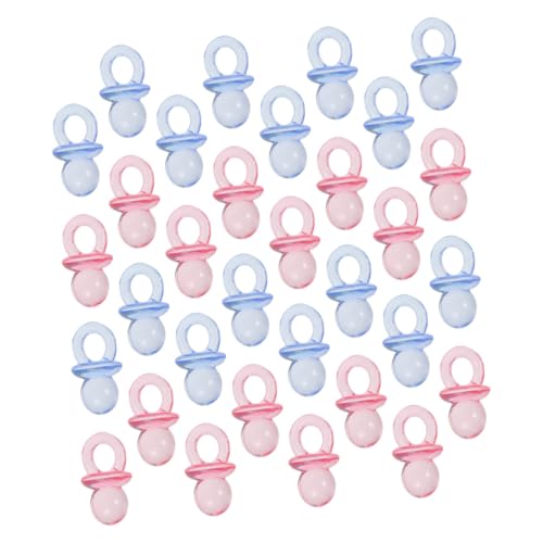 TOYANDONA 200 Stück Teiliges Mini Nuckel Transparente Blau rosa Shower Tischdekoration Genderneutrale Party Streudeko für Jungen Mädchen Vielseitige Party Zubehör TOYANDONA 200 Stück Teiliges Mini Nuckel Transparente Blau rosa Shower Tischdekoration Genderneutrale Party Streudeko für Jungen Mädchen Vielseitige Party Zubehör von TOYANDONA