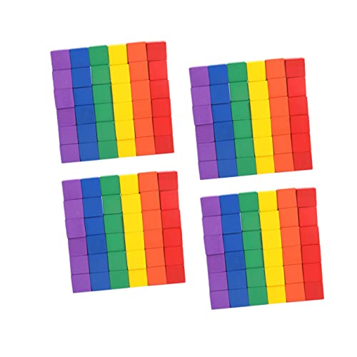 TOYANDONA 200stücke Holz-quadratblocks Zum Basteln Bunte Würfel Zum Selbermachen DIY-würfel Als Baumaterialien Kleiner Block Für Junge Mädchen Und Erwachsene Bastelwürfel Mit Präzisem TOYANDONA 200stücke Holz-quadratblocks Zum Basteln Bunte Würfel Zum Selbermachen DIY-würfel Als Baumaterialien Kleiner Block Für Junge Mädchen Und Erwachsene Bastelwürfel Mit Präzisem von TOYANDONA