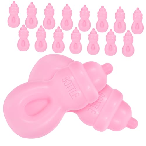 TOYANDONA 20Pcs Babyflasche für kinderspielzeug детские игрушки Mädchen Puppenflaschen Miniatur-Puppenflaschen Plastik Rosa TOYANDONA 20Pcs Babyflasche für kinderspielzeug детские игрушки Mädchen Puppenflaschen Miniatur-Puppenflaschen Plastik Rosa von TOYANDONA