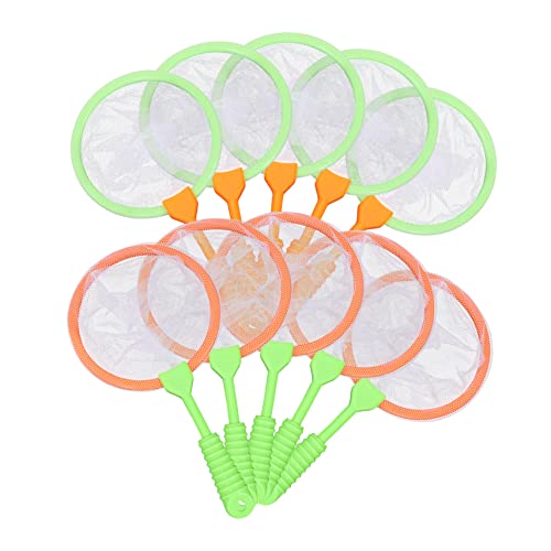 TOYANDONA Fangnetz Kinder-angelspielzeug Outdoor-fischernetz Kinder-fischernetz 20 Stück Schmetterlings-fischernetz Zufällige Farbe von TOYANDONA