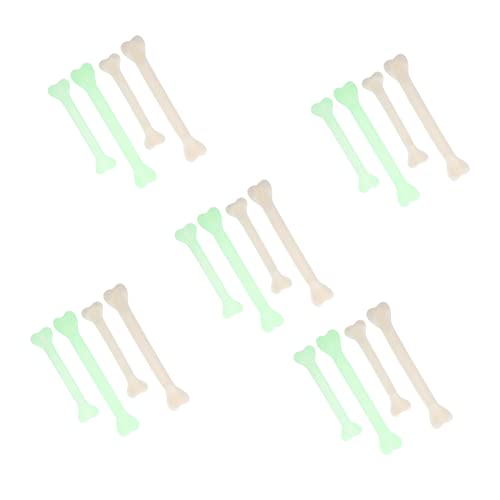 TOYANDONA 20St Leuchtende Knochen Fröhliches Halloween-Banner Halloween -Dekoration Halloween Halloween assecoires Geschenkidee Halloween-Party-Requisiten Knochenrequisiten Plastik TOYANDONA 20St Leuchtende Knochen Fröhliches Halloween-Banner Halloween -Dekoration Halloween Halloween assecoires Geschenkidee Halloween-Party-Requisiten Knochenrequisiten Plastik von TOYANDONA