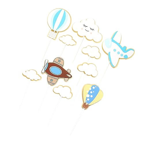 TOYANDONA 20St Party-Cupcake- geburtstagsdeko kindergeburtstags dekoration birthdaycake tortendekoration birthday cake bithday cake Dessert-Topper Kuchen Picks Party-Kuchen-Picks von TOYANDONA