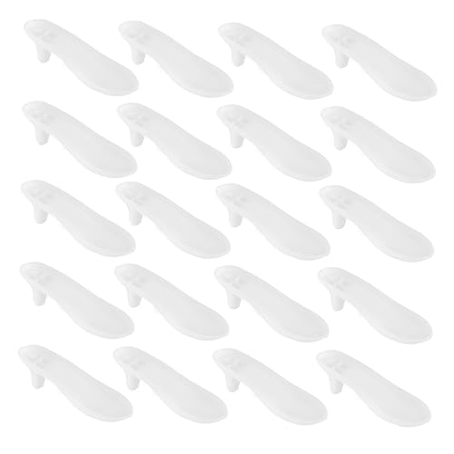 TOYANDONA 20St Schuhbasis doll Accessories puppenschuhe schuhweiter schuhunterlage Sohlen Mädchen Menschen Puppenstiefel Sohle Zubehör zum Anziehen von Puppen Plastik Weiß TOYANDONA 20St Schuhbasis doll Accessories puppenschuhe schuhweiter schuhunterlage Sohlen Mädchen Menschen Puppenstiefel Sohle Zubehör zum Anziehen von Puppen Plastik Weiß von TOYANDONA