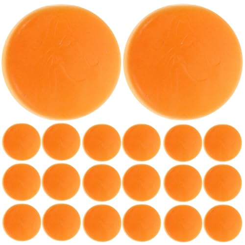 TOYANDONA 20St Simulation Kuchen Bratpfannen Faux Food Wohnkultur Plüsch Obstschale Simulation Brotmodell gefälschte Brotverzierung Kunstbrot Vitrine Brot Prop Pu-Brot- PVC von TOYANDONA