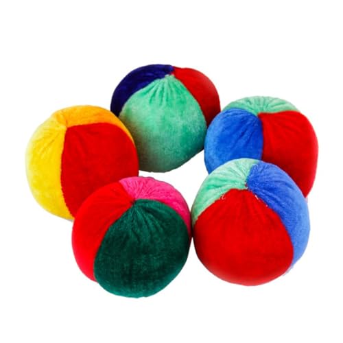TOYANDONA 20Stücke Weiche Jonglierkugeln Set Farbenfrohe Sitzsäcke für Indoor und Outdoor für Anfänger und Party Spaß von TOYANDONA