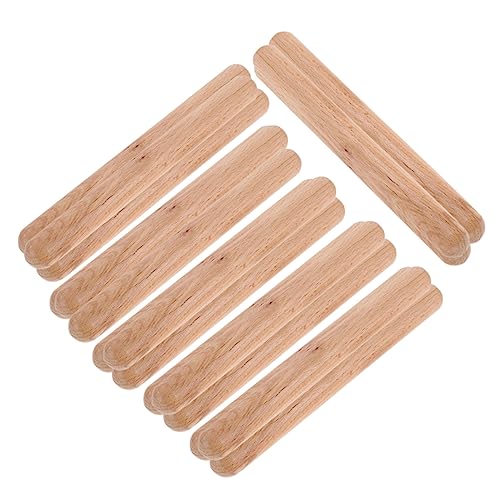 TOYANDONA 20er Set Für Klassische Rhythmus Sticks Für Den Musikunterricht Pädagogische Musikinstrumente Für Kleinkinder Ideal Für Montessori von TOYANDONA