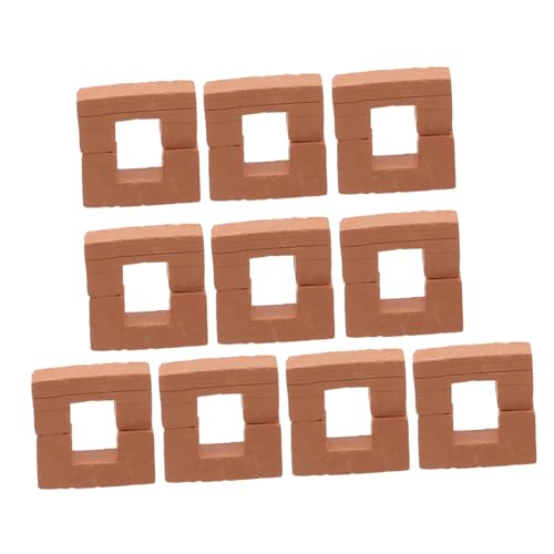TOYANDONA 20pcs Mini -Ziegel Für Landschaftsbau Miniatur Winziges Hausgebäude Model Wandstein Basteln Realistische Falsche Blöcke Für Gartenpuppenhauszubehör TOYANDONA 20pcs Mini -Ziegel Für Landschaftsbau Miniatur Winziges Hausgebäude Model Wandstein Basteln Realistische Falsche Blöcke Für Gartenpuppenhauszubehör von TOYANDONA