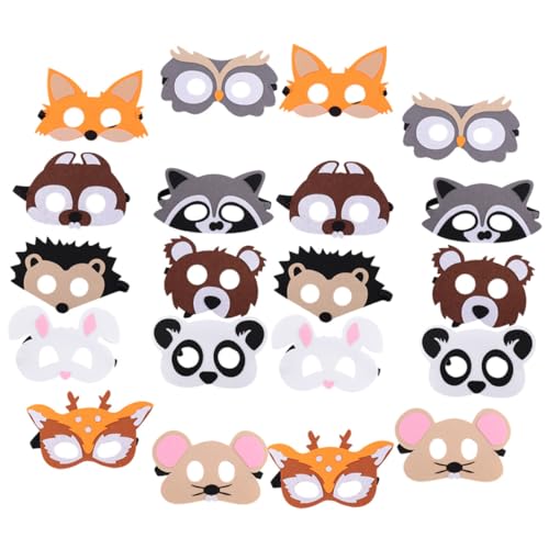 TOYANDONA 20st Cartoon-dschungel-tiermaske Figuren Wolf Tiermasken Augenmaske Schlafmaske Gesicht Dinosauriermaske Untergangsmaske Kostüm Partyzubehör Cosplay Dekorative Maske Gefühlt TOYANDONA 20st Cartoon-dschungel-tiermaske Figuren Wolf Tiermasken Augenmaske Schlafmaske Gesicht Dinosauriermaske Untergangsmaske Kostüm Partyzubehör Cosplay Dekorative Maske Gefühlt von TOYANDONA