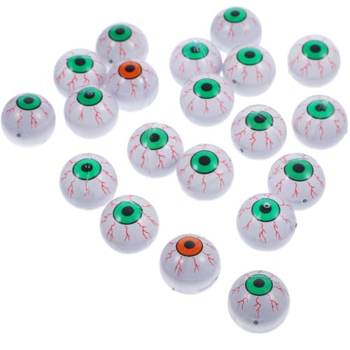 TOYANDONA 20pcs Halloween Horror Augäpfel Scary Realistische Augen Gefälschte Auge Requisiten Zufällige Farbe von TOYANDONA