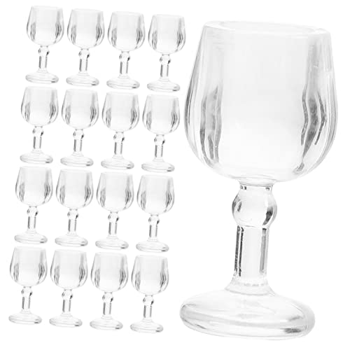 TOYANDONA 20stücke Miniatur Rotweingläser Für Puppenhäuser Realistische Mini-wasserbecher Als Dekoration Für Puppenhaus Zubehör TOYANDONA 20stücke Miniatur Rotweingläser Für Puppenhäuser Realistische Mini-wasserbecher Als Dekoration Für Puppenhaus Zubehör von TOYANDONA