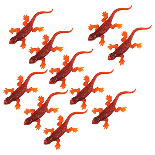 TOYANDONA 20st Partyspielzeug Geckos Aus Plastik Realistische Geckofiguren Gecko-Modelle Aus Kunststoff Simulation Reptilien Gecko- Simulations-Gecko Partygeschenke PVC von TOYANDONA