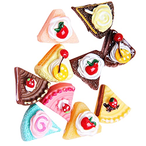 TOYANDONA 20 Stück Charm-Dekorationen Aus Kunstharz – Einzigartige Kuchenform Für Puppenhäuser Und Bastelprojekte TOYANDONA 20 Stück Charm-Dekorationen Aus Kunstharz – Einzigartige Kuchenform Für Puppenhäuser Und Bastelprojekte von TOYANDONA