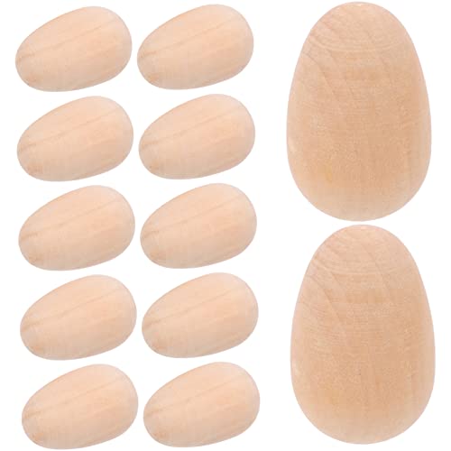TOYANDONA Ostereier Aus Holz 35mm Basteln für Ostern Osterdeko Eier TOYANDONA Ostereier Aus Holz 35mm Basteln für Ostern Osterdeko Eier von TOYANDONA