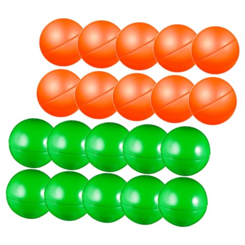 TOYANDONA 20st Spielbälle Aus Kunststoff Party-lottokugeln Spiel Kapseln Kugel Befüllbare Acrylkugeln Lotteriekugeln Unterhaltungsbälle Glücksbälle Kann Geöffnet Werden Freiwurf PVC von TOYANDONA