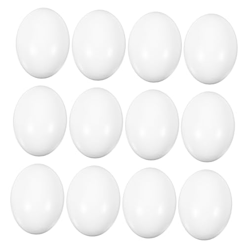 TOYANDONA 24 STK Dekompressionsspielzeug für Eier Spielzeug zum Quetschen von Eiern Hüpfbälle Ornament Holzeier zum bemalen Holzeier-Dekore Stressabbauer Requisiten Zubehör schmücken TPR von TOYANDONA
