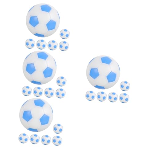 TOYANDONA 24 STK Mini-Fußball Bälle für Kickerspiele Bälle für Tischspiele Kicker Zubehör Tischspielbälle Schreibtisch-Fußbälle austauschbar Spielball Tischtennis Tischfußball Ersatz Plastik von TOYANDONA