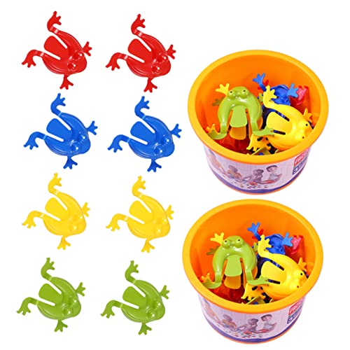 TOYANDONA Kinder Hüpfende Froschspielzeuge Drückspielzeug Für Ideal Für Outdoor Und Als Für Geburtstagsfeiern Und Schulanfang Frosch-Spielzeug von TOYANDONA