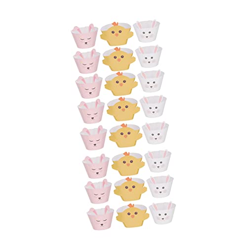 TOYANDONA 24 Stück Kaninchen Kuchenumgebungen Einzelne Cupcake Boxen Cupcake Förmchen Tierdekor Marienkäfer Cupcake Träger Bauernhof Cupcake Förmchen Hund Kuh Ornament Kaninchen TOYANDONA 24 Stück Kaninchen Kuchenumgebungen Einzelne Cupcake Boxen Cupcake Förmchen Tierdekor Marienkäfer Cupcake Träger Bauernhof Cupcake Förmchen Hund Kuh Ornament Kaninchen von TOYANDONA