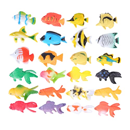TOYANDONA 24 Stück Lernspielzeug für meerestiere Figuren geschirrset Spielzeugset für kognitive Entwicklung Meerestier-Simulationsspielzeug tropisches Fischspielzeug TOYANDONA 24 Stück Lernspielzeug für meerestiere Figuren geschirrset Spielzeugset für kognitive Entwicklung Meerestier-Simulationsspielzeug tropisches Fischspielzeug von TOYANDONA