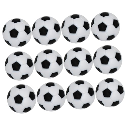 TOYANDONA 24 Stück Mini-tischfußball -tischplatte Fußball-partygeschenke Mini-fußball-Desktop-Spiel Mini-tischspiel Fußballspiele Bälle Für Tischkicker Kicker Zubehör Die Hüften von TOYANDONA