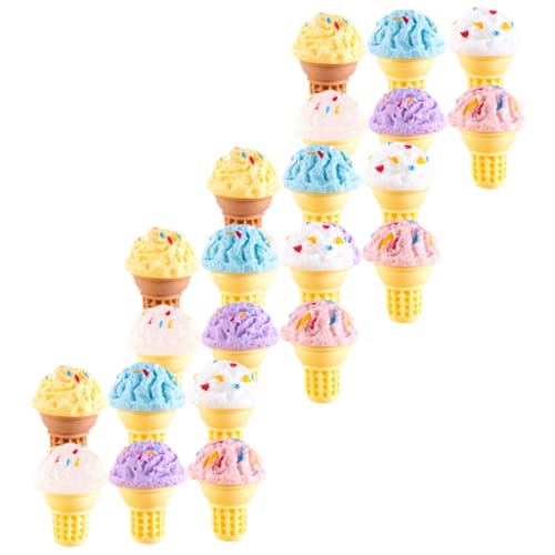 TOYANDONA Spielzeug Eiscreme-Form Miniatur Eiscreme Tüten DIY Handgefertigte Dekoration Simulierte Dessert Requisiten Für Miniaturhäuser Und Kreative Bastelprojekte TOYANDONA Spielzeug Eiscreme-Form Miniatur Eiscreme Tüten DIY Handgefertigte Dekoration Simulierte Dessert Requisiten Für Miniaturhäuser Und Kreative Bastelprojekte von TOYANDONA