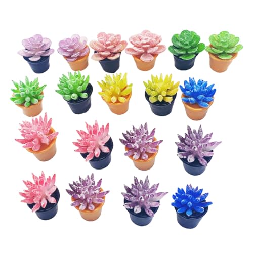 TOYANDONA 24 Stück Miniatur Sukkulenten Künstliche Topfpflanzen Resin Modell Für Puppenhaus Garten Dekoration Kreative Mini Pflanzen Figuren Ohne Pflege TOYANDONA 24 Stück Miniatur Sukkulenten Künstliche Topfpflanzen Resin Modell Für Puppenhaus Garten Dekoration Kreative Mini Pflanzen Figuren Ohne Pflege von TOYANDONA